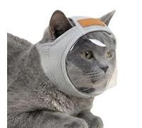 Cat Muzzle Breathable Transparent Anti-Bite Pet Head Helmet