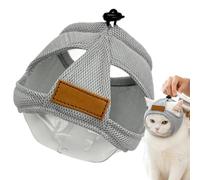 Cat Muzzle for Biting - Anti-Bite Transparent Pet Head Cover