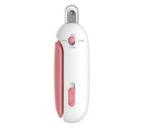 Cat Nail Clippers with Adjustable Aperture, Coupe-ongles pour chat avec ouverture réglable, Coupe Griffes Chat Professionnels avec Lime à Ongle, Coupe Ongles en Acier Inoxydable pour Chat Chien (Rose)
