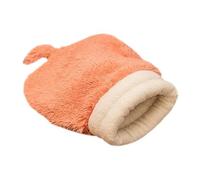 Cat Nest - Foldable Soft Semi Enclosed Plush Cave | 23.6x11.8in Warm Kitten Bed for Indoor & Outdoor Use, Living Room, Balcony, Autumn & Winter Comfort for Pet and Small Animals