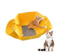 Cat Nest Nest Cave House, Lit De Grotte De Chat Fromage, Jouets D'enrichissement Déformable, Exercice Détachable, Terrain De Jeu Interactif De Chaton Résistant Aux Rayures