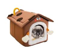 Cat Nest Pet Bed - Detachable Soft Plush Pet Bed, Elastic Sponge Dog Bed Cave for Cats, Kittens, Puppies, Cozy Plush Cat Bed for Comfortable Sleep, Pet Cave Bed for Dogs