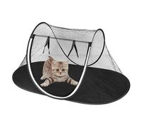 Cat Network Tente PlayPen pliable pour animaux de compagnie - clôture portable pour le camping Dog Fence pour le camping, pierre de chien portable, petite tente pour animaux de compagnie avec fenêtres