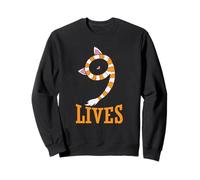 Cat Nine Lives Écharpe Oreilles de Chat Sweatshirt