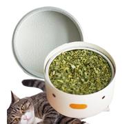 Cat Nip Powder - mélange de catnip séché interactif pour les chats intérieurs | L'entraînement naturel de la catnip traite la poudre pour les chatons, l'enrichissement en jeu de chat, la salle de comp