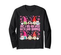 Cat Owner Must Haves for Girls Who Loves Cats and Gnomes Manche Longue