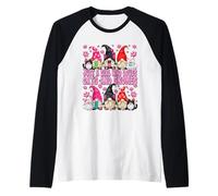 Cat Owner Must Haves for Girls Who Loves Cats and Gnomes Manche Raglan