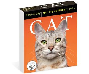 Cat Page-A-Day® Gallery Calendar 2025: A Delightful Gallery of Cats for Your Desktop
