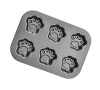 Cat Paw Baking Mold, Non Stick Cartoon Claw Cookie Cutter, 1 Piece Portable | Cartoon Cookie Cutter Baking Mould For Muffin Cupcake Chocolates Desserts Home Kitchen Bakery