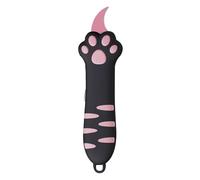 Cat Paw Box Cutter, ouvreur de lettre télescopique rétractable, couteau à ruban de casse-caisse portable, pour papeterie, livraison express, cartes, carton, cadeau