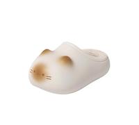 Cat Paw Print Shoe, Cat Paws Footprints Plush Fleece Height Increase Slippers for Girls, Paw Fluffy EVA House Slippers