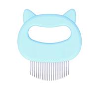 Cat Peignes pour Chats Intérieurs, Deshedding Dematting Brush Brush Cat Hair Coquille PEUP Pet TOLING TOLING MATÉ REPUR du CAUP DESHEDDIN (Blue)