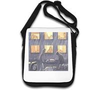 Cat people vs the dog people Funny Sac à bandoulière Blanc