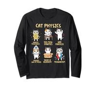 Cat Physics Science Lab STEM Quantum Meow Theory Manche Longue