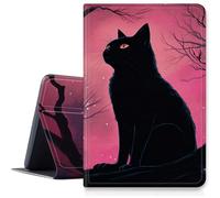 Cat Pink Sky Coque pour Samsung Galaxy Tab S6 Lite 10,4 pouces 2024/2022/2020 (SM-P620/P610/P613/P615), étui pliable en cuir PU résistant aux chocs avec fonction veille/réveil automatique pour Galaxy