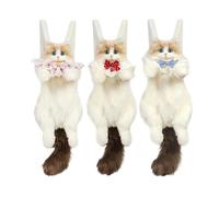 Cat Plush Backpack, Realistic Animal Bag, Stuffed Kitty Pack with Ample Storage Space, Cute Travel Backpacks with Soft Plush Fabric, Fashion Accessories, Cat Stuffed Backpack for School Travel Use