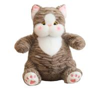 Cat Plush, Cat Plush Pillow, Soft Cat Stuffed Toys, Animals Cats Toys, Small Plush Cat Stuffed Toys, 9.84inch with Charming Design Collectible Plushie for Adults Kids and Girls