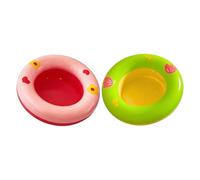 Cat Pool Toy - 2 Piece Kitten Hydration Licking Floating Game | 2 Piece Kitten Hydration Licking Floating Cat Pool Toys, Water Fountain Game For Home Bedroom Balcony Dorm Indoor
