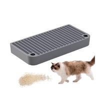 Cat Ramp Litter Box, Cat Litter Station with Filter Function, Comfortable Non Slip, Pet Toilet Pedal Stool for Home, Living Room, Bathroom, 12.6x6.3x1.57 inches, 320g