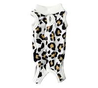 Cat Recovery Suit - Surgical Spay Onsesie, Breathable Abdominal Wound Wrap with Adjustable, Protective Anti Licking Guard, Ideal for Feline Post OP Recovery Small Dogs