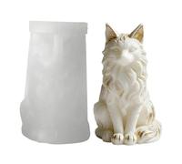Cat Resin Mold - Sitting Cat Shape | Plaster Ornament & Craft Mold, Also For Resin or Soap Making, Perfect For Home, Room Decor, Wedding, Party, Dinner Table, DIY Crafts