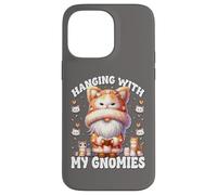 Cat Retirement Gnome For Women And Men With Cats And Books Coque pour iPhone 14 Pro Max