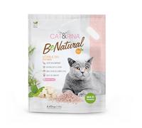 Cat&Rina BeNatural, litière pour Chat au Tofu de 10 l Agglomérant et végétal. Jusqu'à 60 Jours d'utilisation. Se débarrasse dans Le Bio ou Les Toilettes. Sable Chats Anti-Odeur Pêche