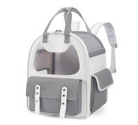 Cat Sac pour Animaux de Compagnie Sac à Dos Chienne Portable avec Maille Respirante Grande capacité (Jaune)
