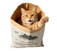 Cat Sack Toy Concealed Paper Interactive Sack Sound