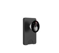 Cat Santa Hat Christmas Tree Lights Moon Space Funny Xmas PopSockets PopWallet pour MagSafe