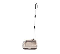 Cat Scooper, Litter Scooper, Poussin Poop, Rake, Poop Sifter, Stainless Steel Metal Litter Scooper for Cleaning Chicken Manure, Cat Litter, B EachLong Handle Litter Cleaner Chicken Manure Ca