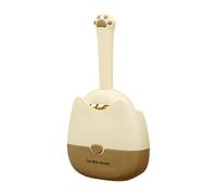 Cat Scooper, Litter Shovel, 11,02 x 5,91 x 2,95 pouces, Waste Collector, Wall Mounted Design, Holder Included, Yellow or Pink Color, ABS Material Build, for Outdoor Pet Cleaning Use