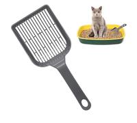 Cat Scooper - Scoop de litière | Sifter Spoon | Pheillette de toilette pour chaton | Caton de litière de gros chat plus solide pour les chats plus fort | Gouge de poubelle ergonomique gênable pour K