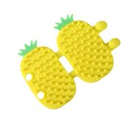 Cat Scratch Allairsers, auto-entretien des rayures de chat, design d'ananas, des toiletteurs de coin muraux portables de cuisson portable, un pinceau de chat auto-entretenant de l'angle mural,