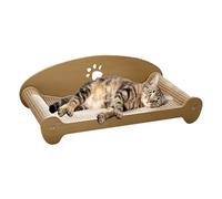 Cat Scratch and Sleep Solution, Cat Furniture for Scratching and Sleeping, Portable Cat Scratcher Bed, Soft Cat Bed with Scratch, Cat Scratch Mat with Cozy Bed, Unique Cat Scratching Lounge