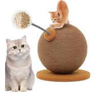 Cat Scratch Ball, Cat Scratching Tree, Climbing Frame Toy, Scratcher Training Post, Engaging Activity Center for Play Bedroom Indoor Outdoor Apartment Travel Boredom Birthday Home Entertainment