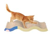 Cat Scratch Board - Cat Scratch Pad | Corrugated Paper Cat Scratcher | Corrugated Paper Cat Scratcher | Kitten Clawing Scratcher Bed Board | Cat Scratch Post for Indoor Kittens Adults
