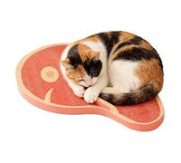 Cat Scratch Board | Steak Shape Lounge Bed, Floor Scratching Pad For Bedroom Apartment Dorm Carpet Home Indoor Workplace Use, Handy Piece For Daily Play and Style