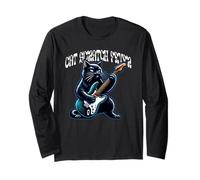 Cat Scratch Fever Jouet de Guitare Rock and Roll Manche Longue