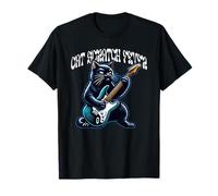 Cat Scratch Fever Jouet de Guitare Rock and Roll T-Shirt