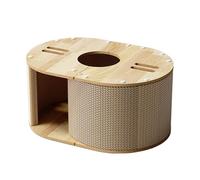 Cat Scratch Lounge Pad, Kitten Bed Scratcher Clawing Board, Comfortable Design 22.44x15.35x10.83 inches for Home, Sofa, Or Climbing Frame, Cat Scratching and Resting