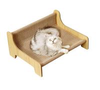Cat Scratch Lounge, Sisal Scratch Pad, 22.05x16.93x8.86 inches Size 2 in 1 Training Toy Pet Rest & Play Mat, Indoor Furniture Protector for Living Room, Balcony and Patio