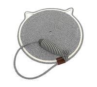 Cat Scratch Mat, Interactive Rug, Non Slip Carpet Protector, Sturdy Texture, Pet Exercise Pad, Claw Care Accessory, Furniture Saver, Entertainment Toy, Ideal for Kittens