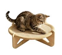Cat Scratch Pad | Interactive Furniture Protector | Trampoline Cat Scratcher Pet Hammock | for Enrichment Stimulation Play Sleep Indoor Home Wall Floor Protection