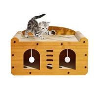 Cat Scratch Pad Led - Carte de griffe en carton portable, surfaces pour chatons | Scratch pour animaux de compagnie en forme de chat, jouet d'entraînement interactif solide, meubles à gratter
