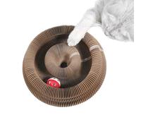 Cat Scratch Pad, Organ d'accordéon Cat Scratch Board Toy,Cat Scratch Board avec Bell Ball - Jeu d'exercice Physique Mental interactif pour Usage inférieur Oudoor