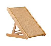 Cat Scratch Pad - Rampe de grattage multi-angle et planche de sisal, tapis à gratter de chat plat | de soins aux griffes écologiques avec base antidérapante pour chatons, protection des meuble