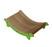 Cat Scratch Pad, Scratcher Bed Board, 10.62x19.68x4.72 inches Double-Purpose Design, Furniture Protector Mat for Rest and Play, Carpet, Sofa, Wall, Couch, Door, Indoor Kitten, Small Dog Use