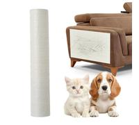 Cat Scratch Protector, Adhesive Furniture Guard for Sofa and Upholstery