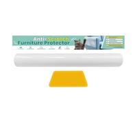 Cat Scratch Tape - Transparent Protective Adhesive, Cat Scratch Furniture Protector for Carpet Sofa Table Corner Stair Side Bed Wall Chair Doorway Rugs Counter Desk Doorframe Edge